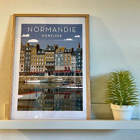 Une Pause Chez Julien, Appartement Lumineux Et Idealement Situe! オンフルール エクステリア 写真