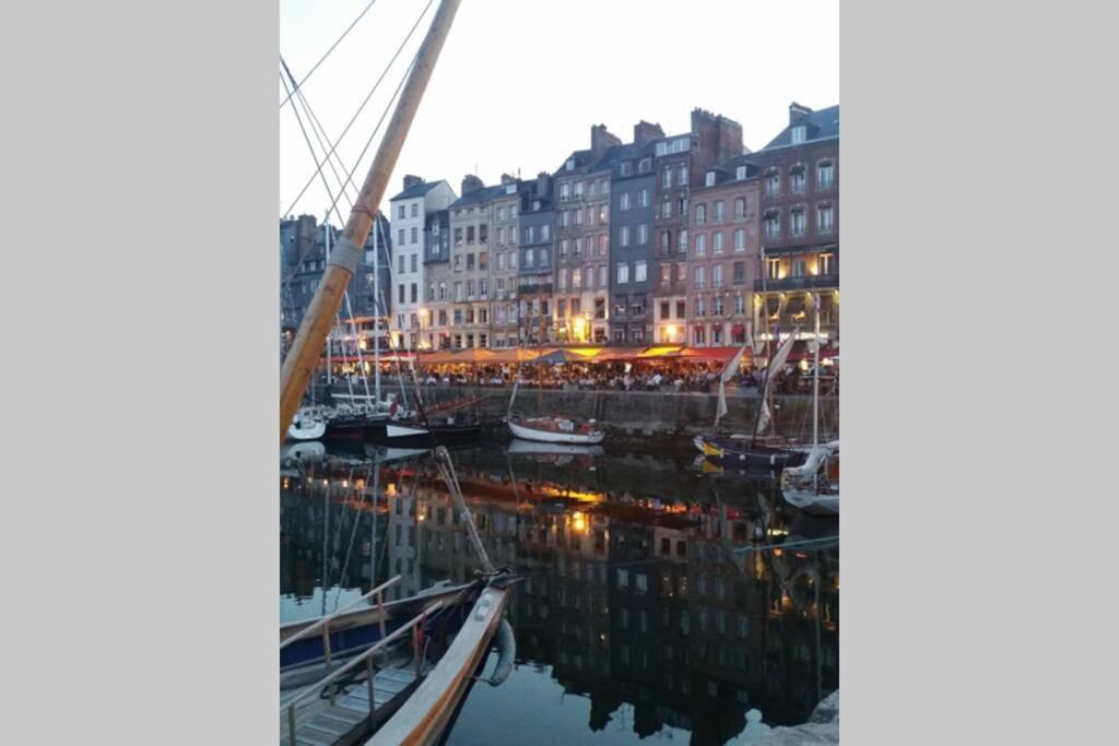Une Pause Chez Julien, Appartement Lumineux Et Idealement Situe! オンフルール エクステリア 写真