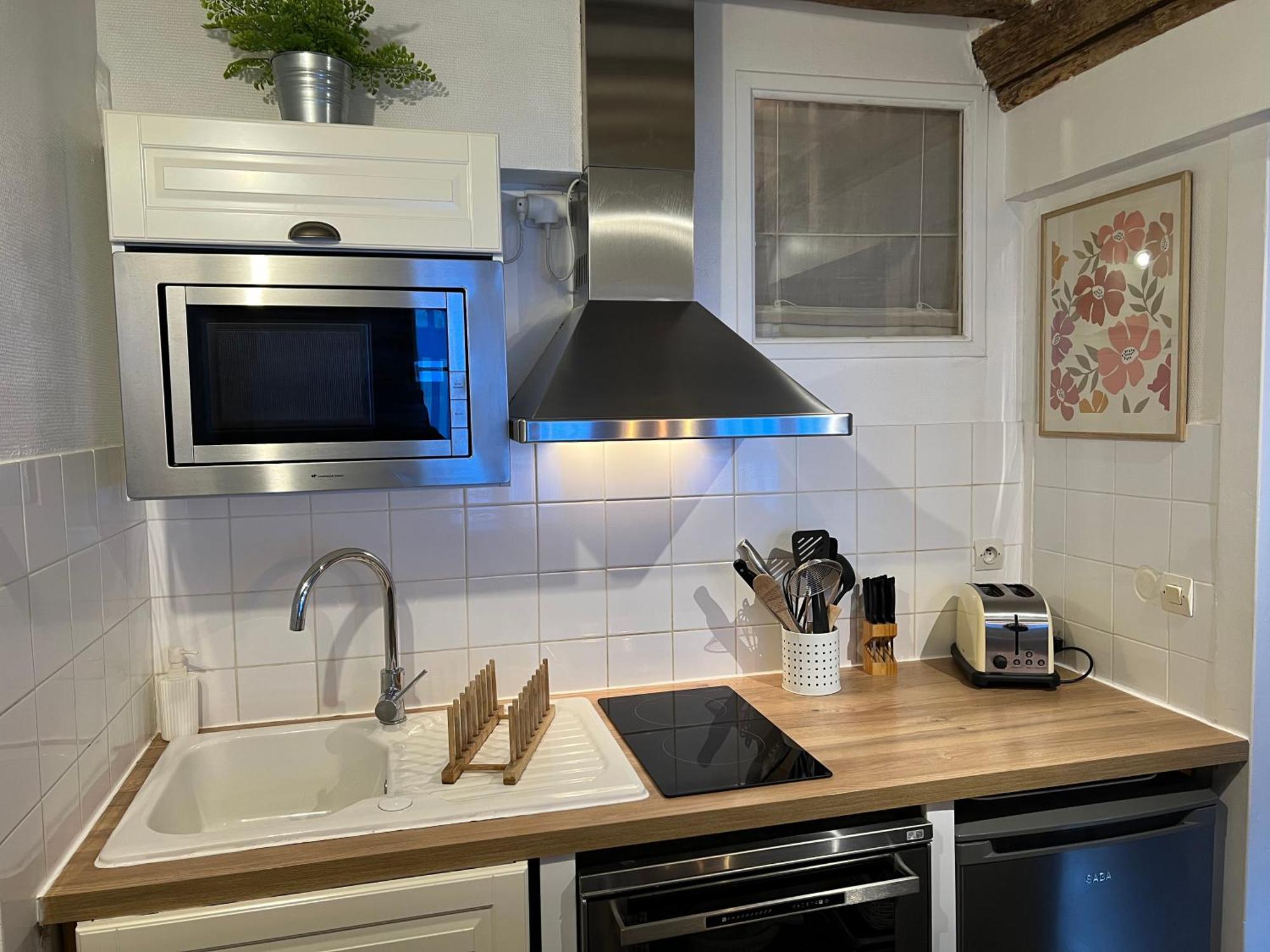 Une Pause Chez Julien, Appartement Lumineux Et Idealement Situe! オンフルール エクステリア 写真